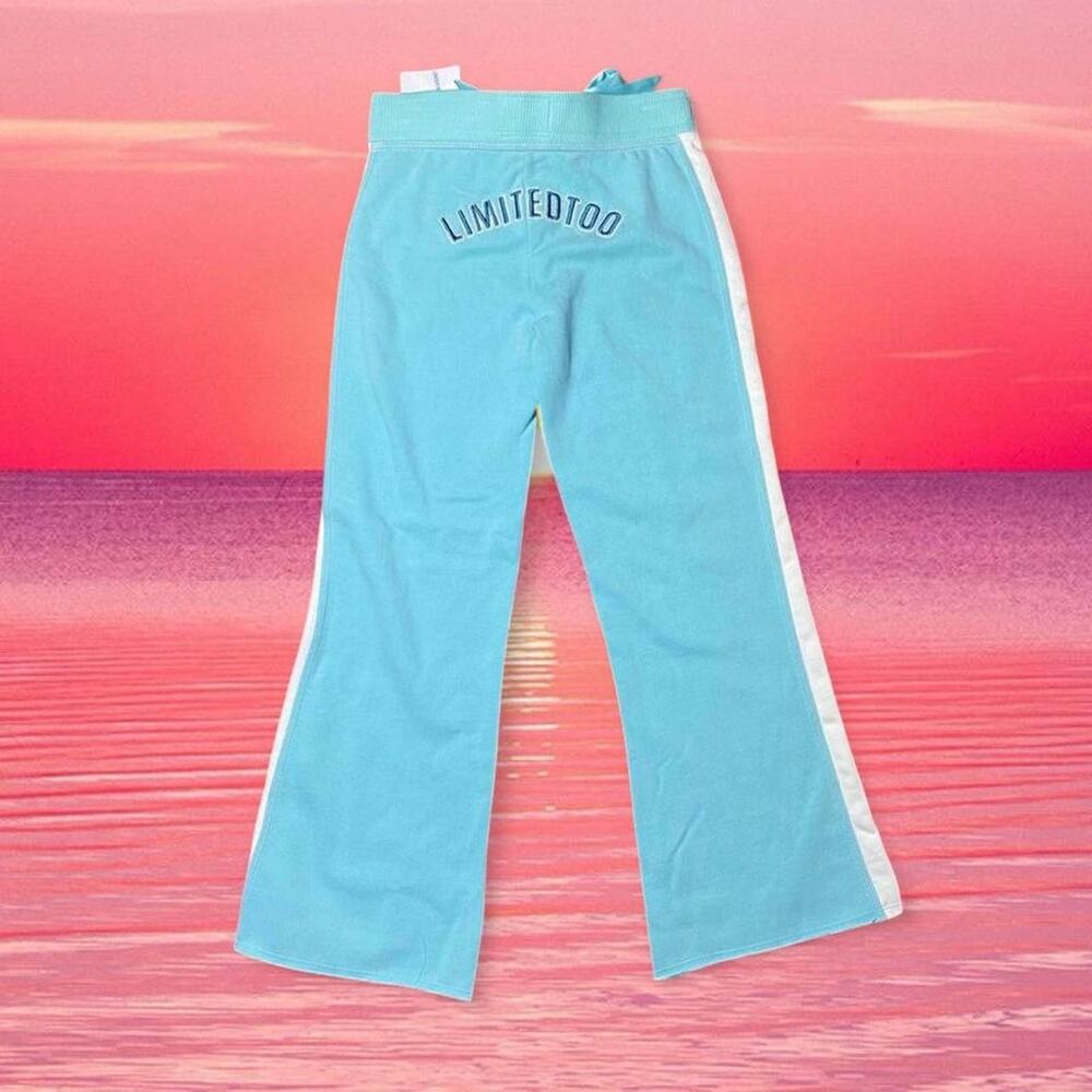Vintage Deadstock Y2K Limited Too Blue Flared Sweatpants